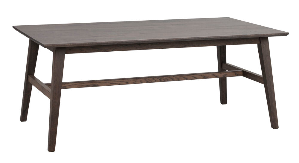 Filippa soffbord 130x70 mörkbrun ek