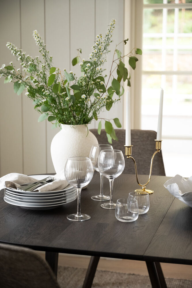 Filippa matbord ovalt 170/210 ek mörkbrun