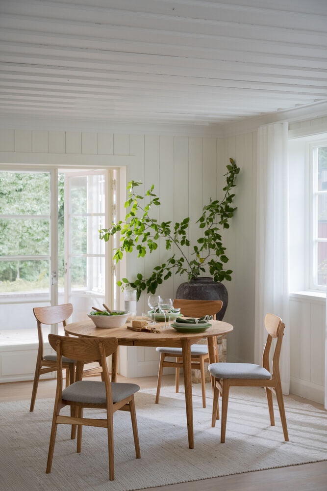 Tyler matbord runt 120/165 ek