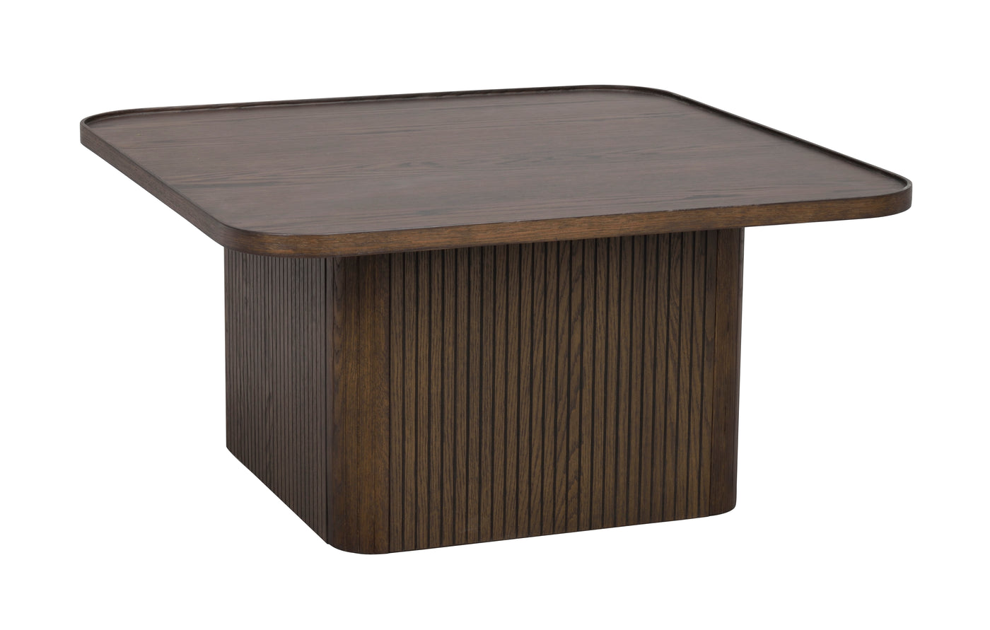 Sullivan soffbord 80x80 brun ek