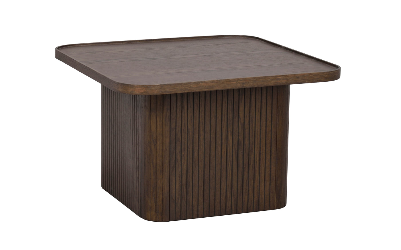 Sullivan soffbord 60x60 brun ek