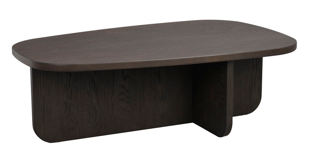 Billings soffbord 118x73 brun ek