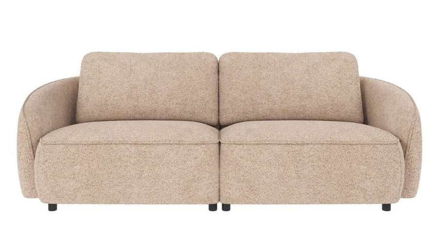 Norris soffa 3-sits ljusbeige tyg Anna #2