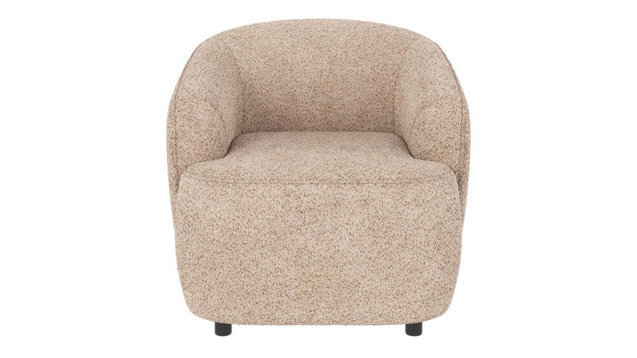 Dermot fåtölj ljusbeige tyg Anna #2