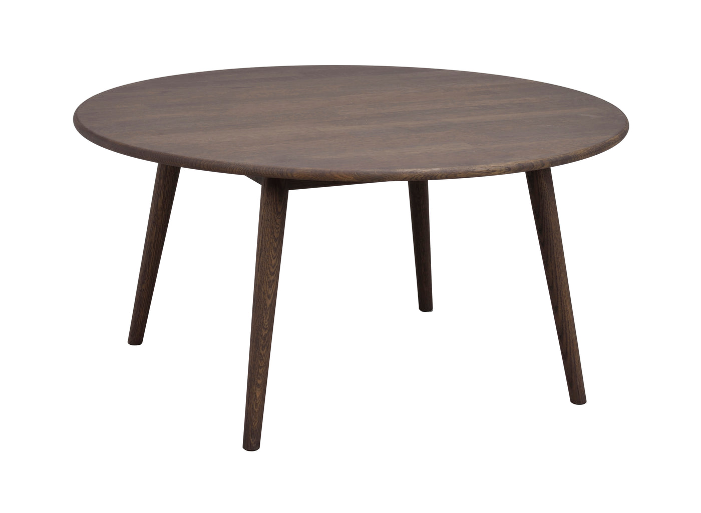 Tompkins soffbord ø90 brun ek