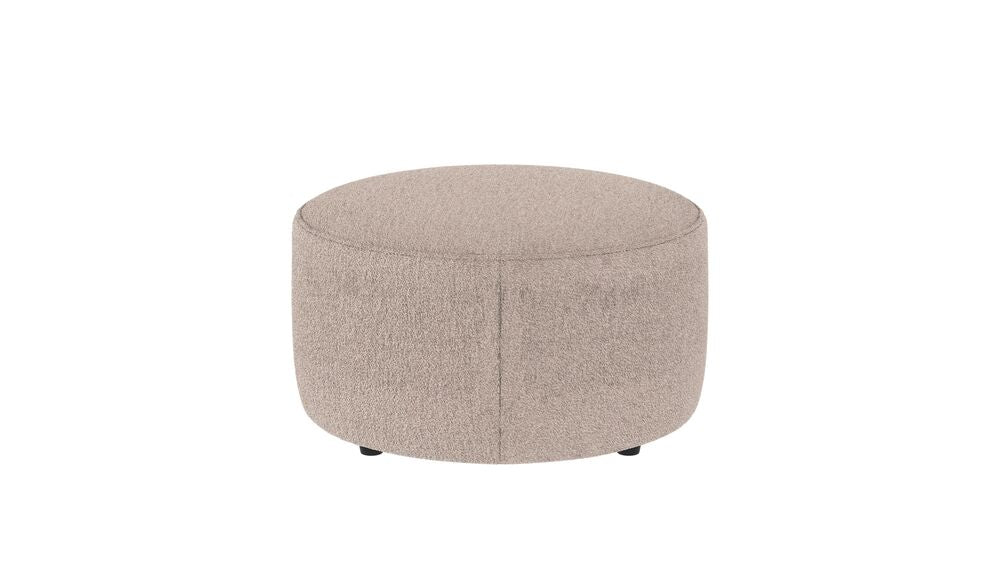 Joplin sittpuff Ø70 ljusbeige tyg Alice #01
