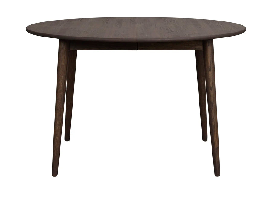 Tyler matbord runt 120/165 brun ek