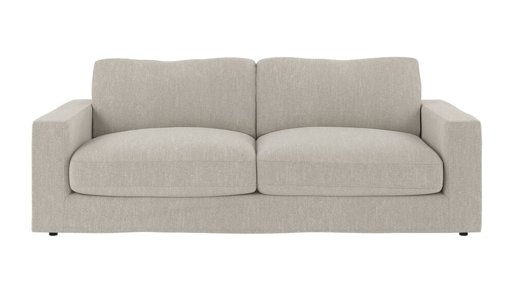 Langdon soffa 3-sits sand tyg Casual #36