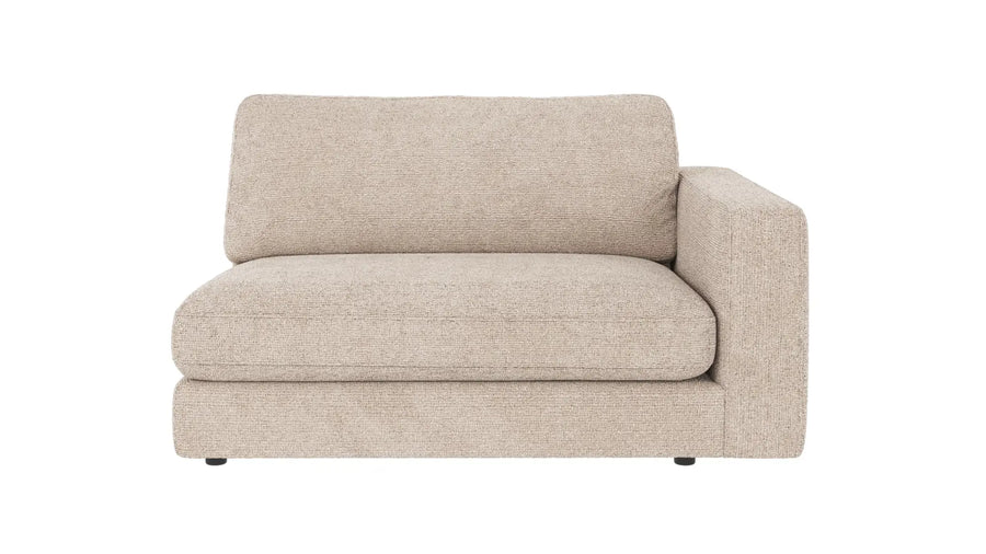 Duncan 1,5-sits H/fåtölj ljusgrått Robin #01