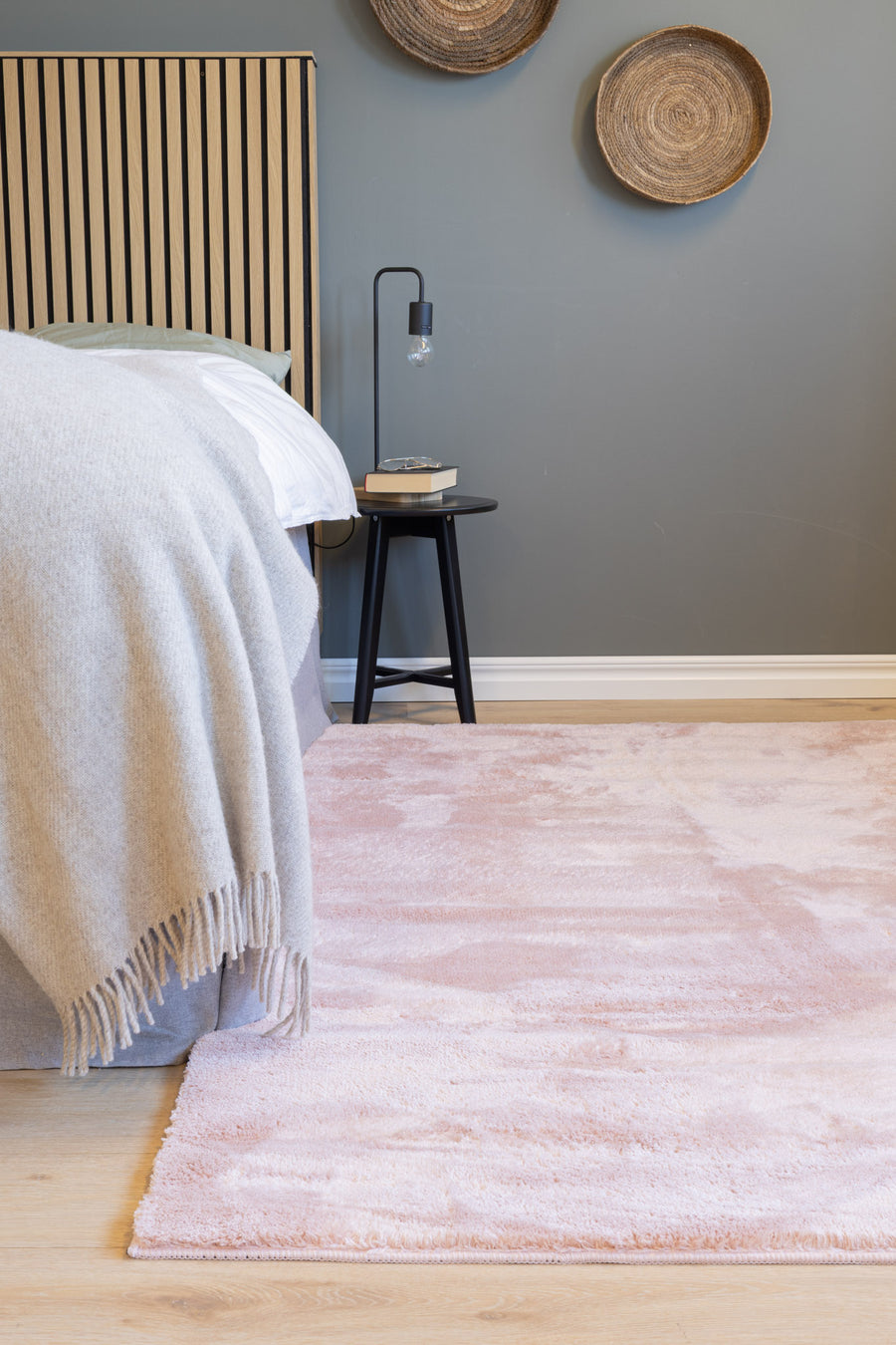 Cozy ryamatta dusty pink