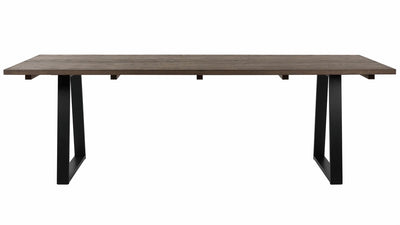 Belfort matbord 240x100 cm mörkbrun