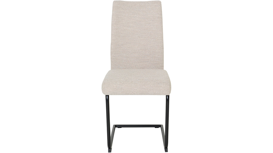 Lina matstol beige boucletyg 4-pack