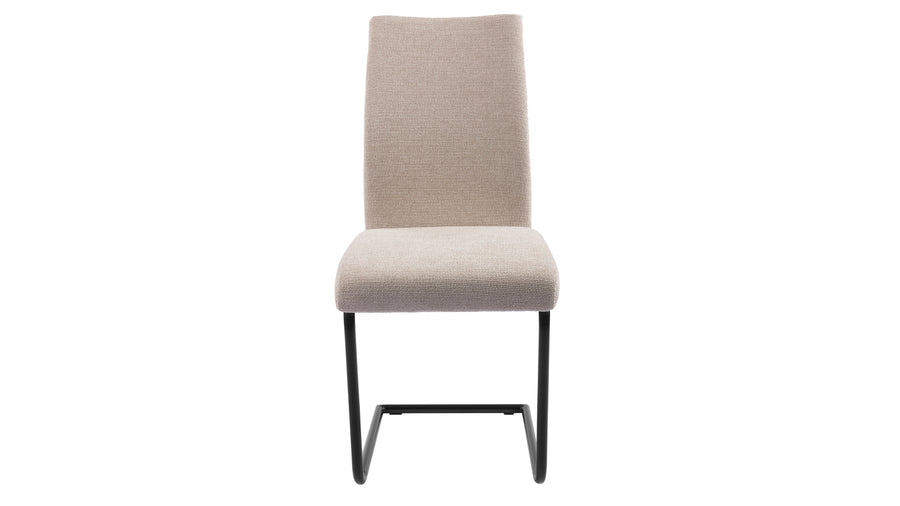 Lina matstol beige chachatyg 4-pack
