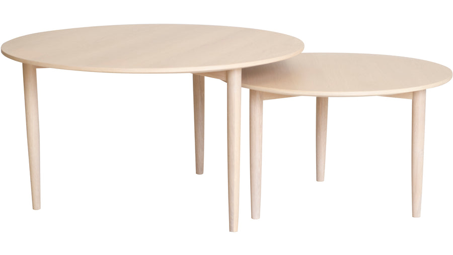 Kalmar soffbordsset, Ø90/Ø70