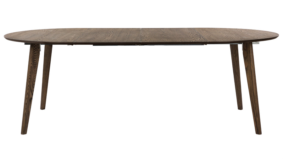 Sagene matbord Ø110 brunlackad ek