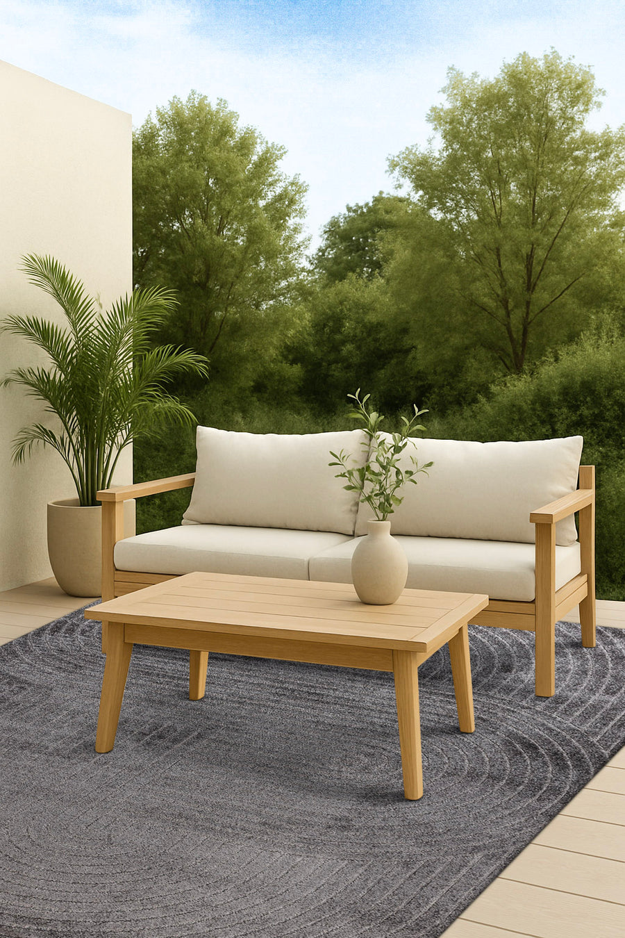 Hawaii Shape matta grafit