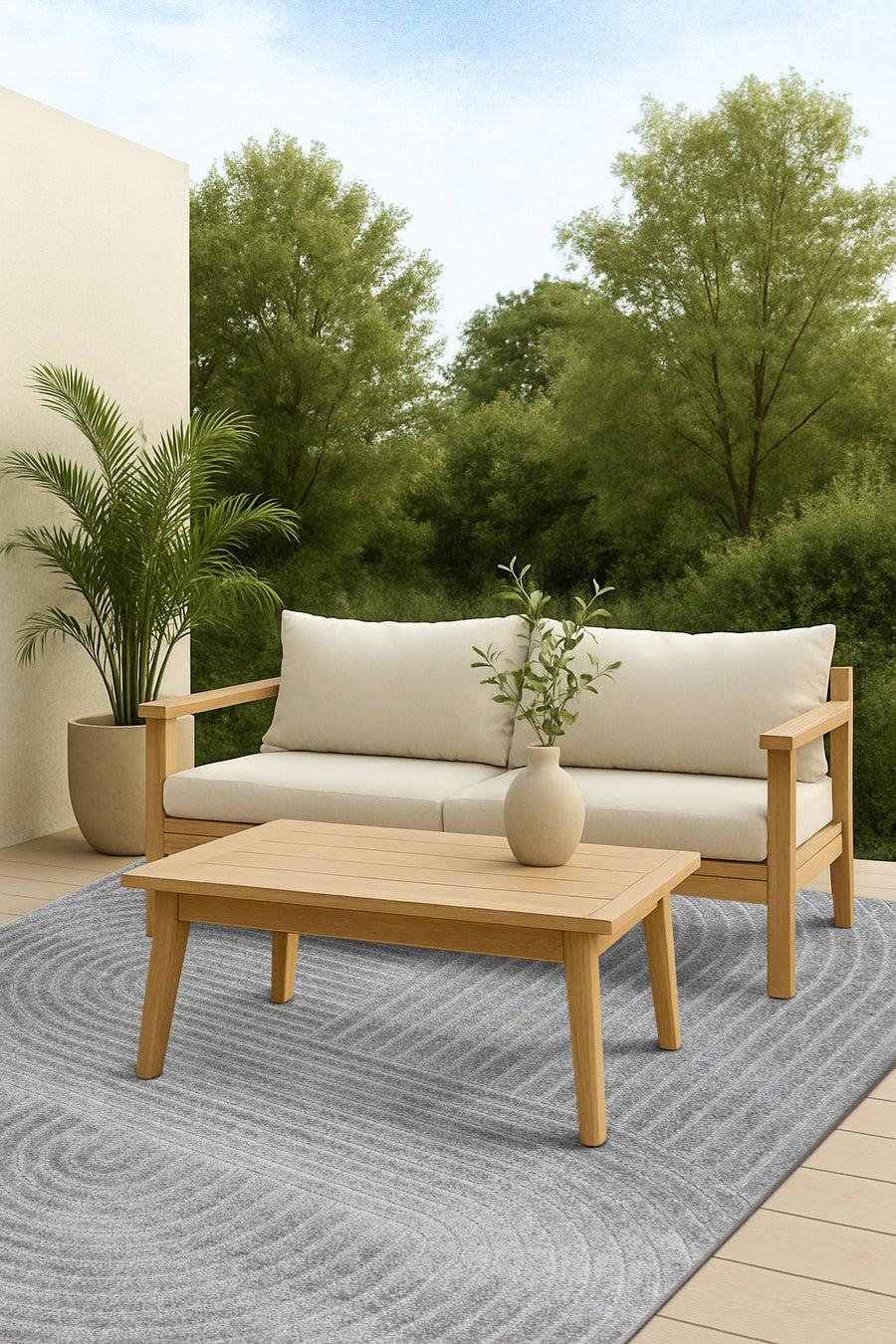 Hawaii Shape matta grå