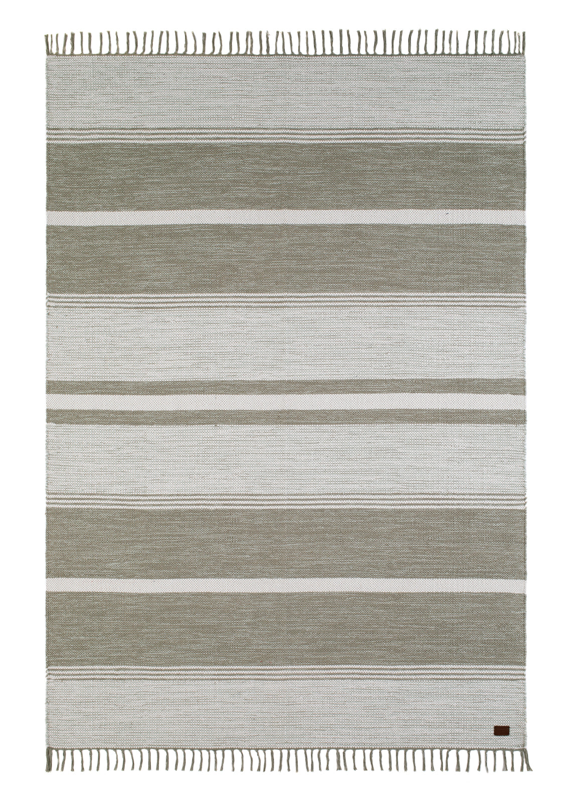 Vindö trasmatta olivgrön