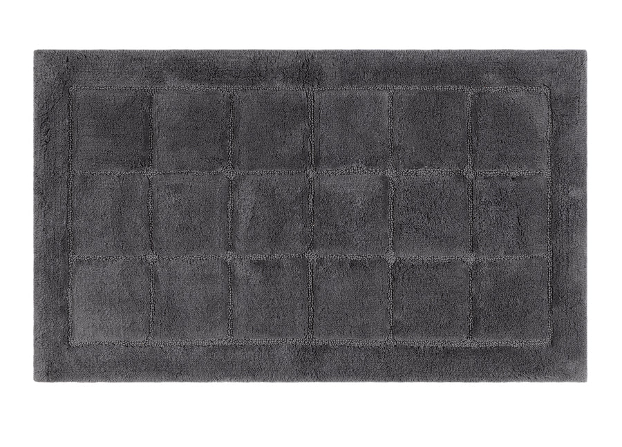 Square badrumsmatta grå