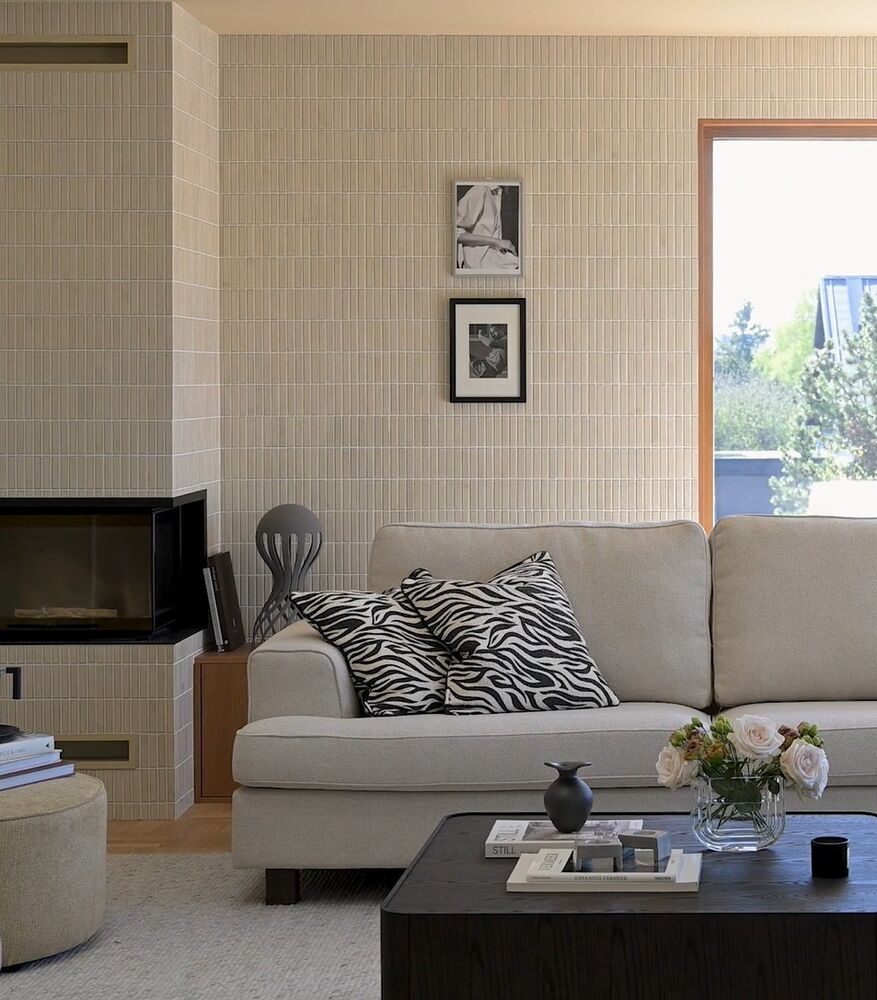 Aberdeen soffa 3-sits beige tyg Glory #05/bruna ekben