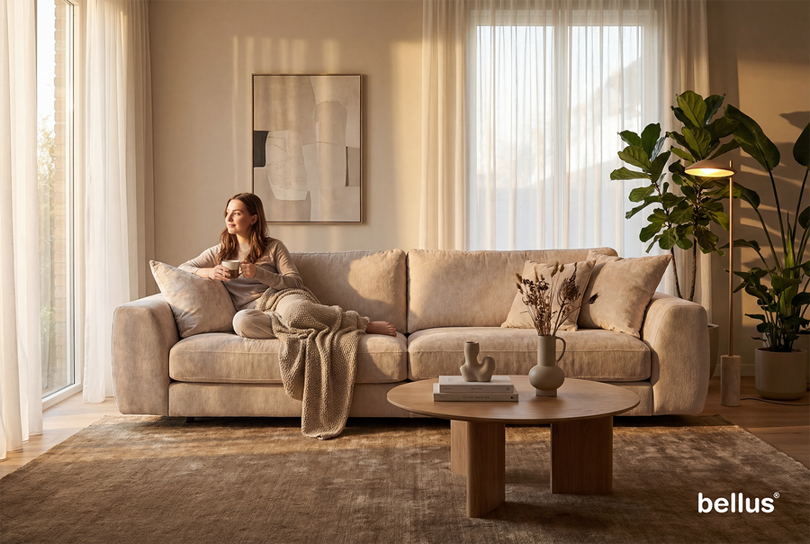 Cavelle soffa 4-sits LC