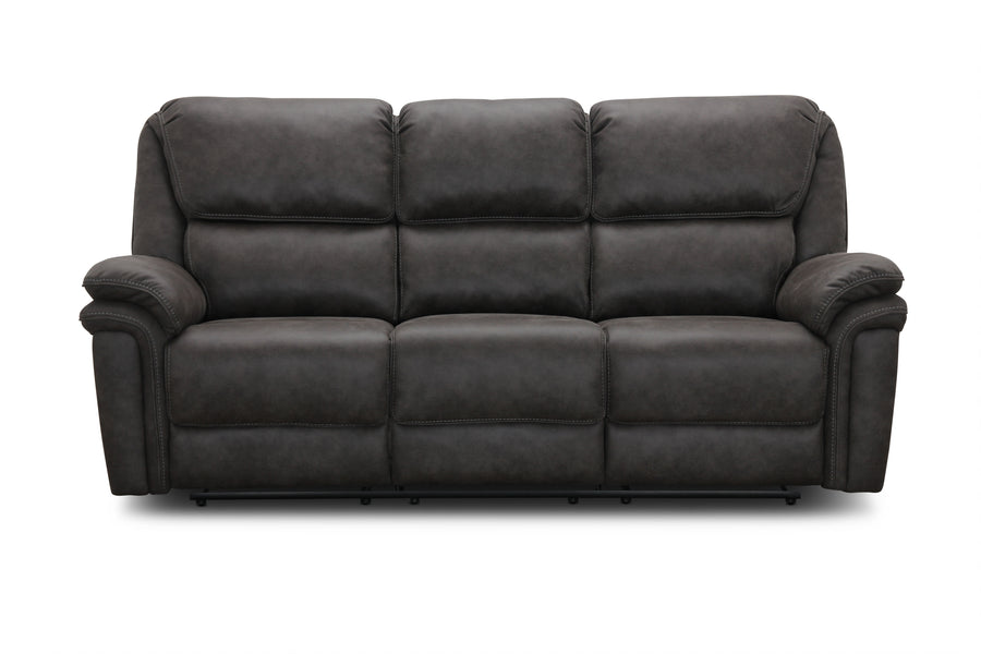 Nashville soffgrupp med recliner 3-sits och 2 fåtöljer grå