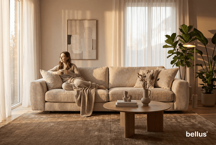 Cavelle soffa 4-sits LC