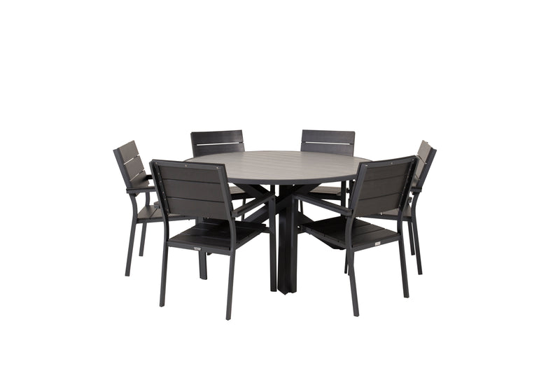 Matbordet Parma och stolarna Levels