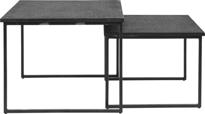 Soho satsbord svart 60x50/50x50 cm