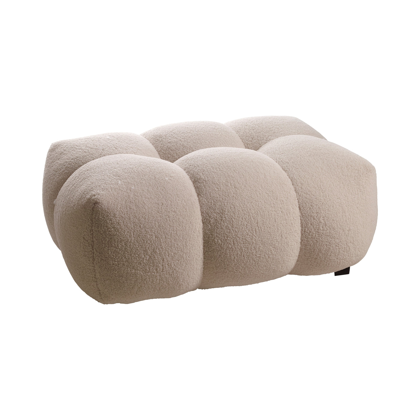 Kendall pall liten vit teddy