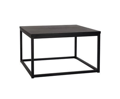 Acero soffbord svart 80x80 cm