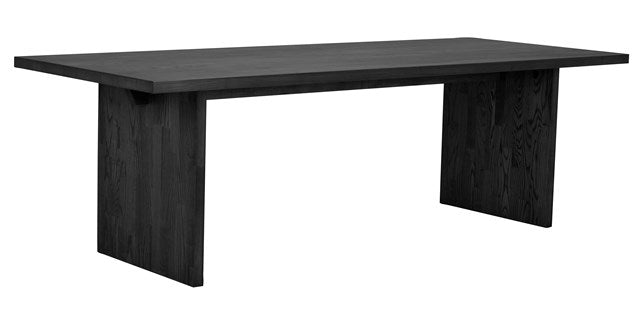Emmett matbord 240 svart ask