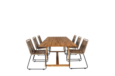 Matbordet Plankton och stolarna Lindos
