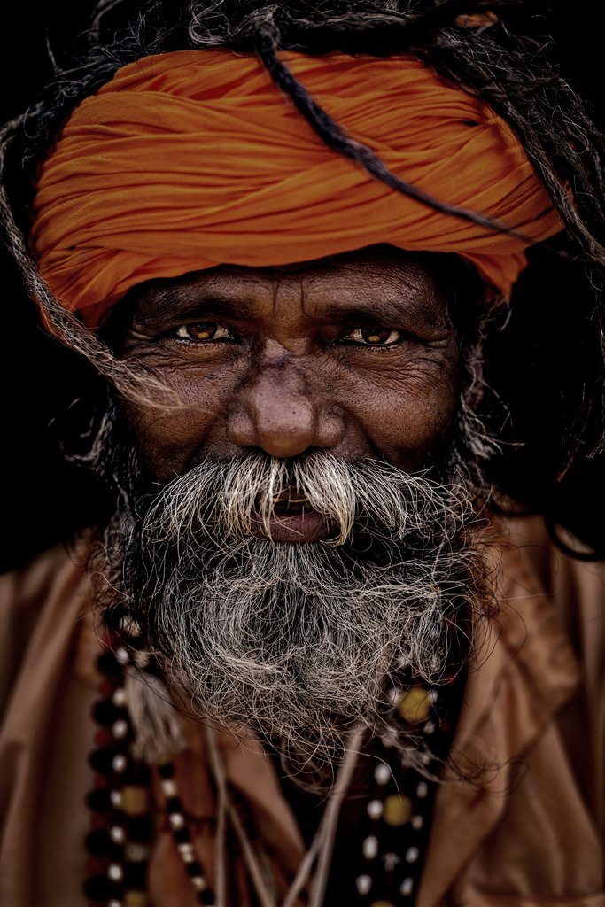 Tavla Portrett Instant Karma 80x120 cm