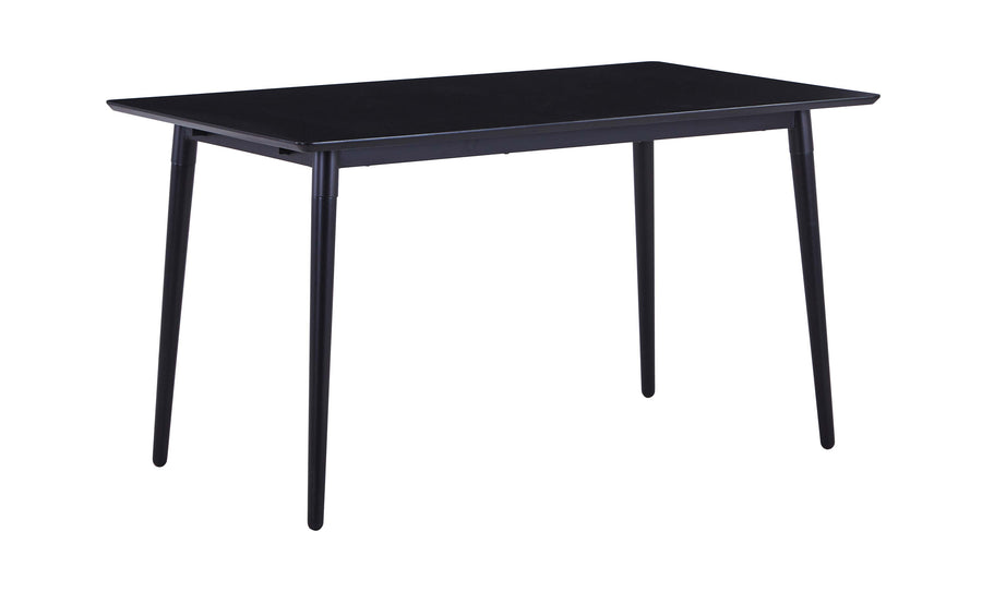 Viken matbord svart ask melamin 120x80 cm