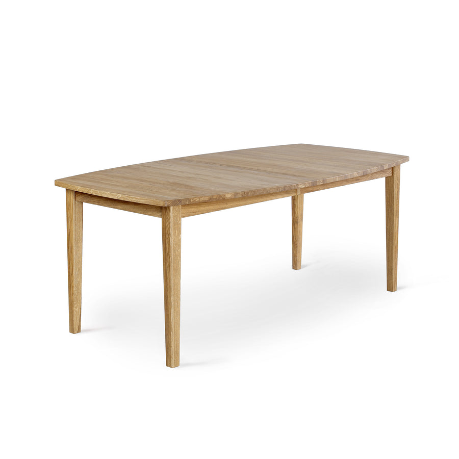 Allegro matbord 186 2 ilägg fanerad oljad ek