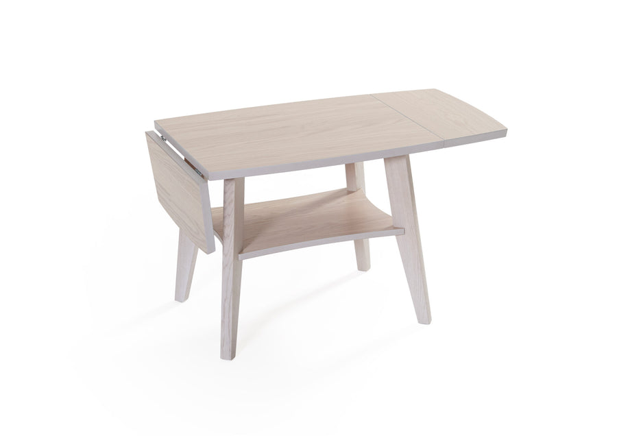 Birdie klaffbord vitpigmenterad ek 60x50 (100x50) cm