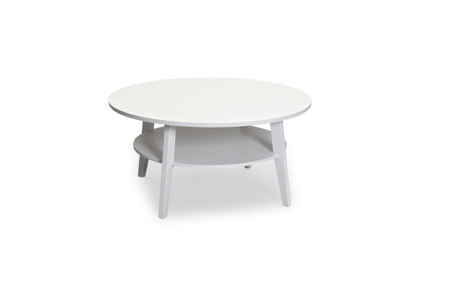 Eagle soffbord vitlack ∅100 cm