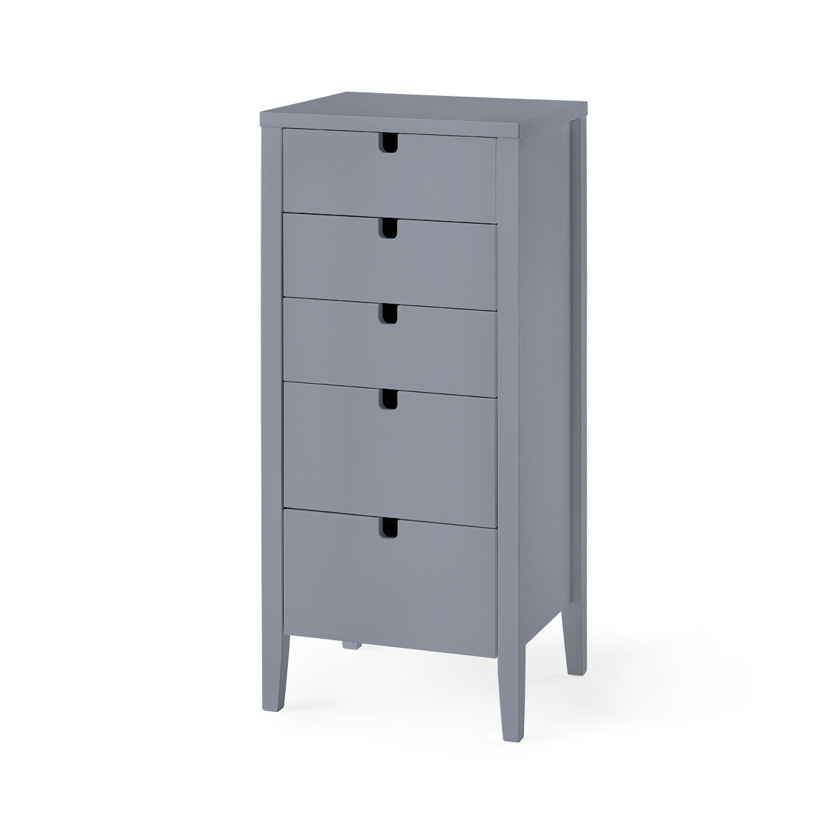 Klinte byrå 5 lådor grålack