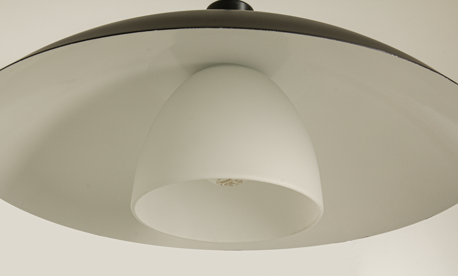 Alfa taklampa svart