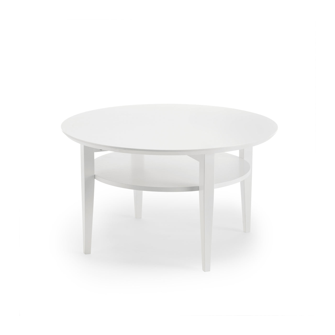 Tango soffbord Ø 90 cm vitbets