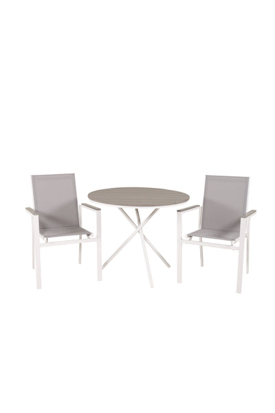Matbordet Parma och stolarna Parma