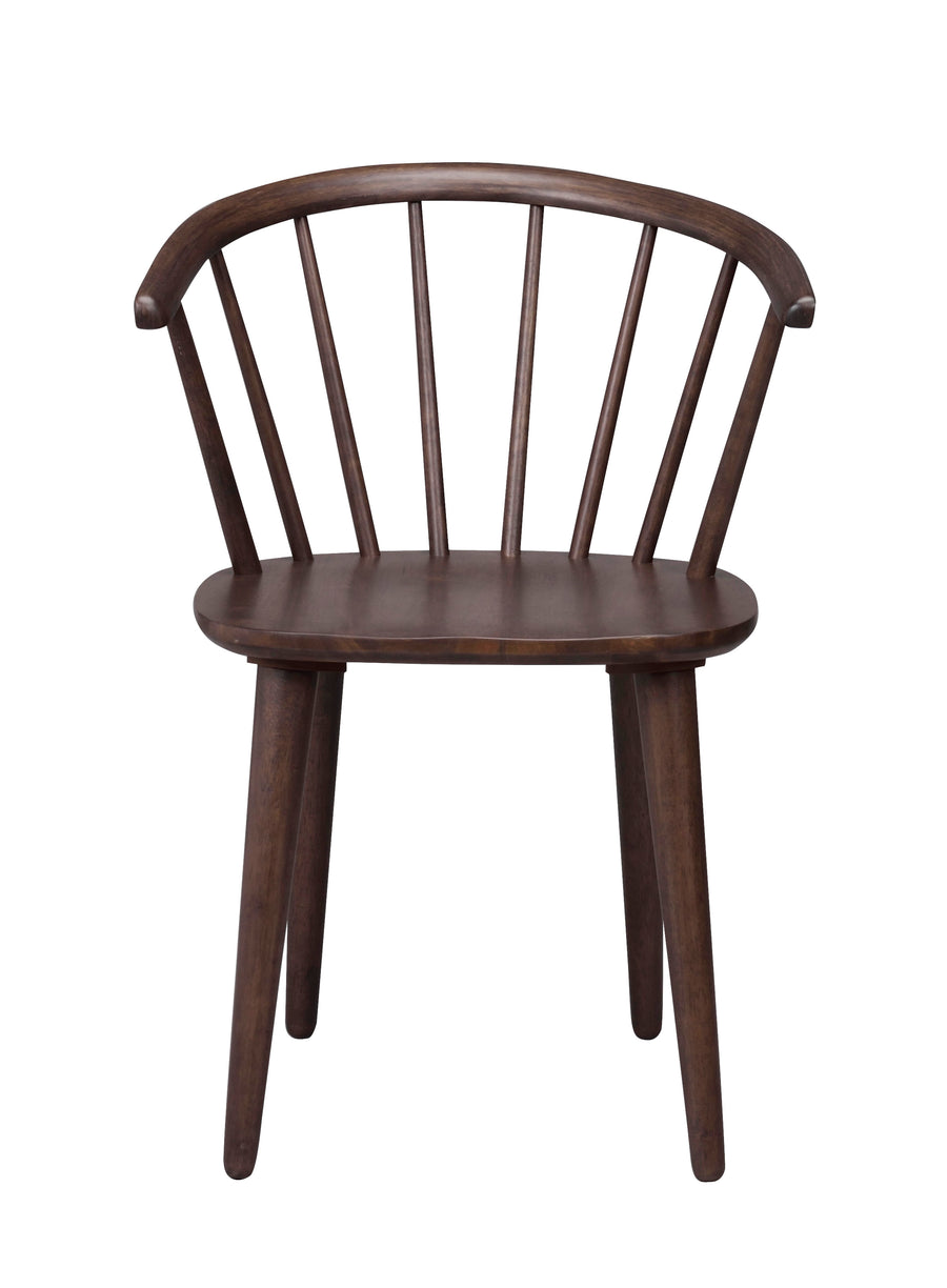 Carmen stol brun 2-pack