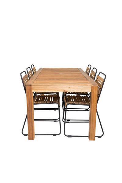 Matbordet Peter och stolarna Bois