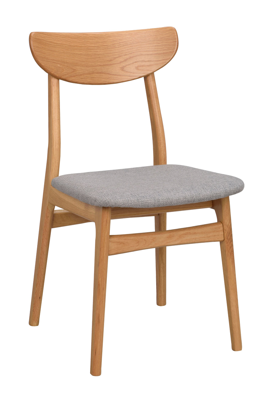 Rodham stol ek/ljusgrått 2-pack