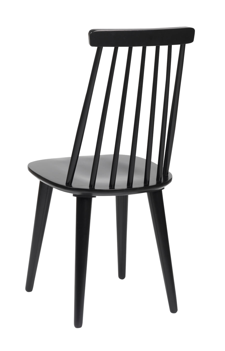 Lotta pinnstol svart 4-pack