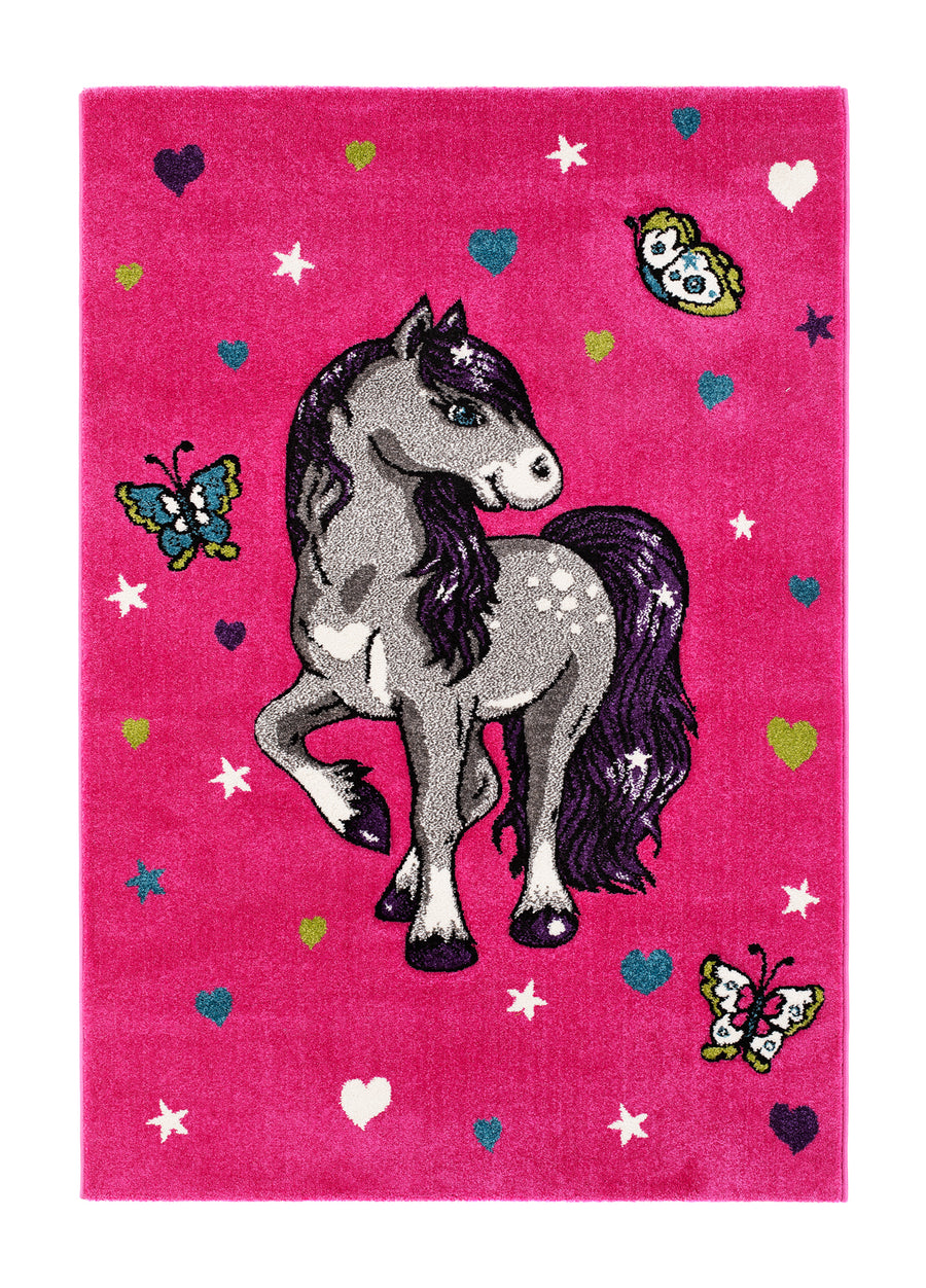 Atlas Häst barnmatta multi