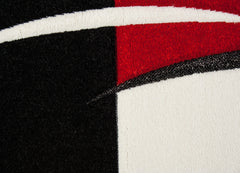 London Patch matta röd