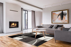 London Patch matta svart