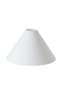 Lampskärm Qvist Conical 102 linne vit 38 cm